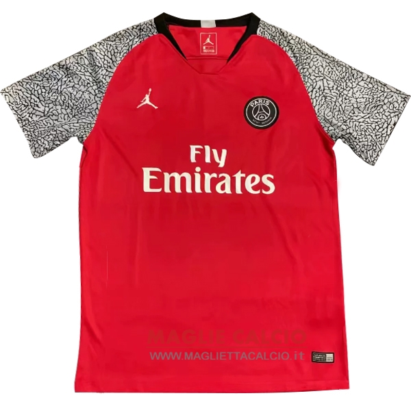 nuova formazione divisione magliette paris saint germain 2018-2019 rosso grigio