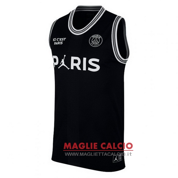 nuova magliette senza maniche paris saint germain 2018-2019 nero