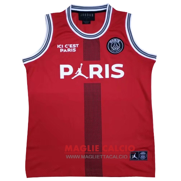 nuova magliette senza maniche paris saint germain 2018-2019 rosso