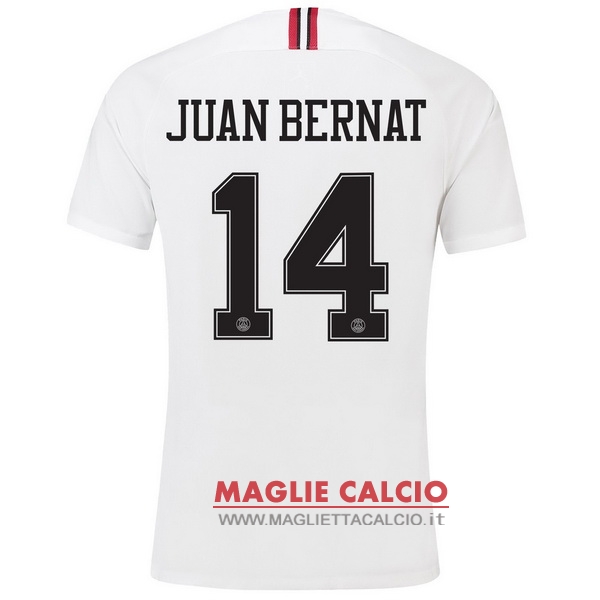 nuova maglietta paris saint germain 2018-2019 juan bernat 14 terza seconda