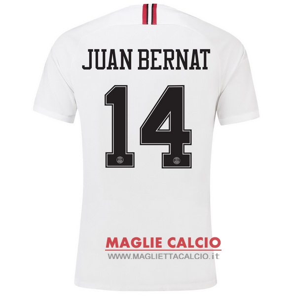 nuova maglietta paris saint germain 2018-2019 juan bernat 14 terza seconda