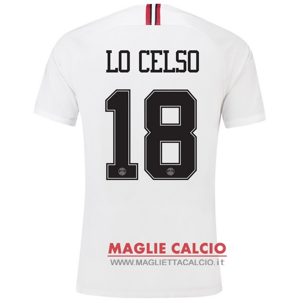 nuova maglietta paris saint germain 2018-2019 lo celso 18 terza seconda