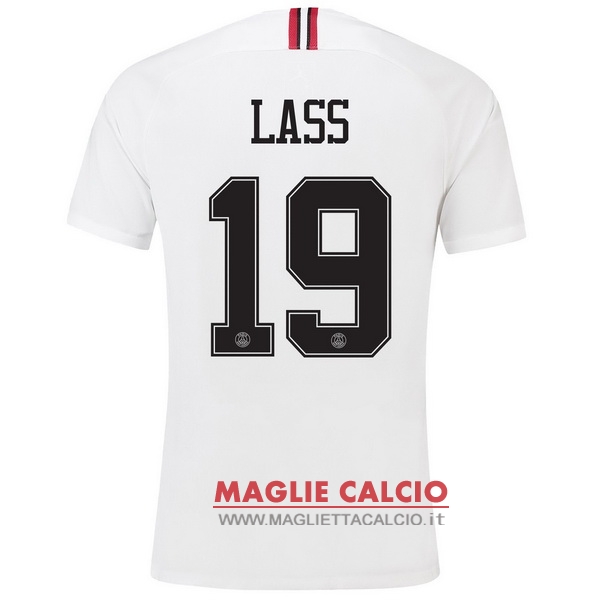 nuova maglietta paris saint germain 2018-2019 lass 19 terza seconda