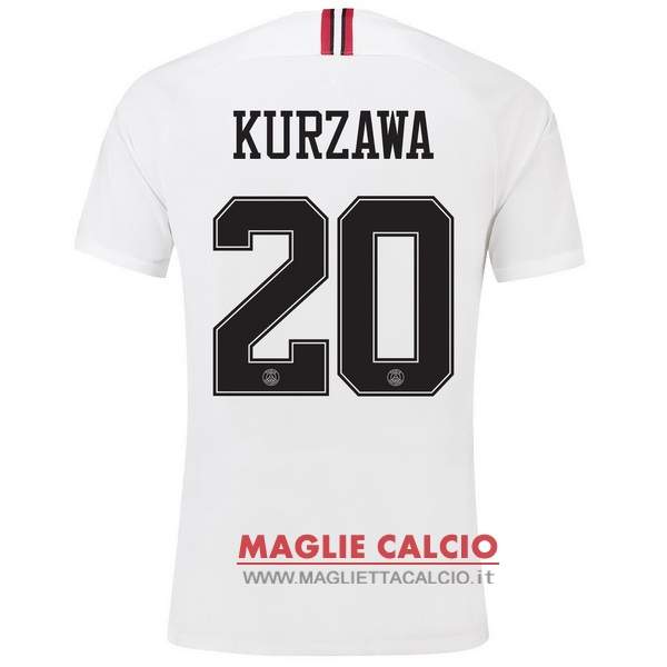 nuova maglietta paris saint germain 2018-2019 kurzawa 20 terza seconda