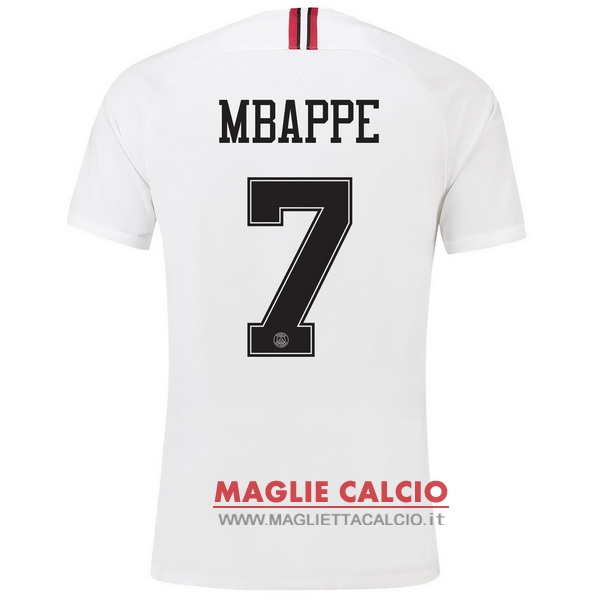 nuova maglietta paris saint germain 2018-2019 mbappe 7 terza seconda