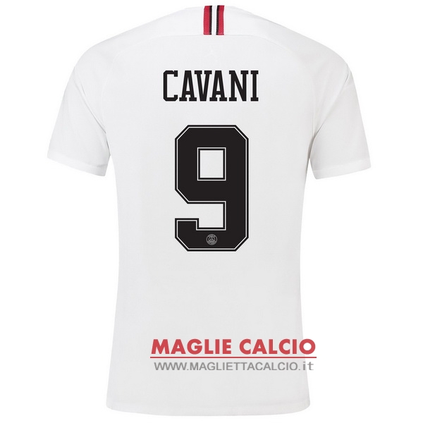 nuova maglietta paris saint germain 2018-2019 cavani 9 terza seconda