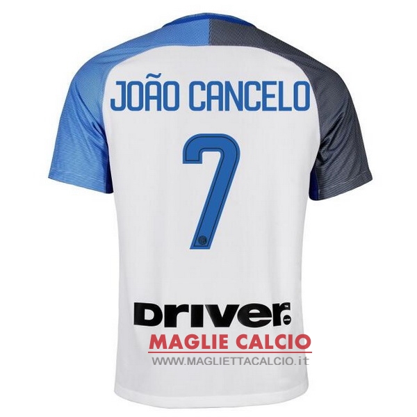 nuova maglietta inter milan 2017-2018 joao cancelo 7 seconda