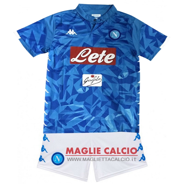 nuova prima set completo magliette napoli bambino 2018-2019