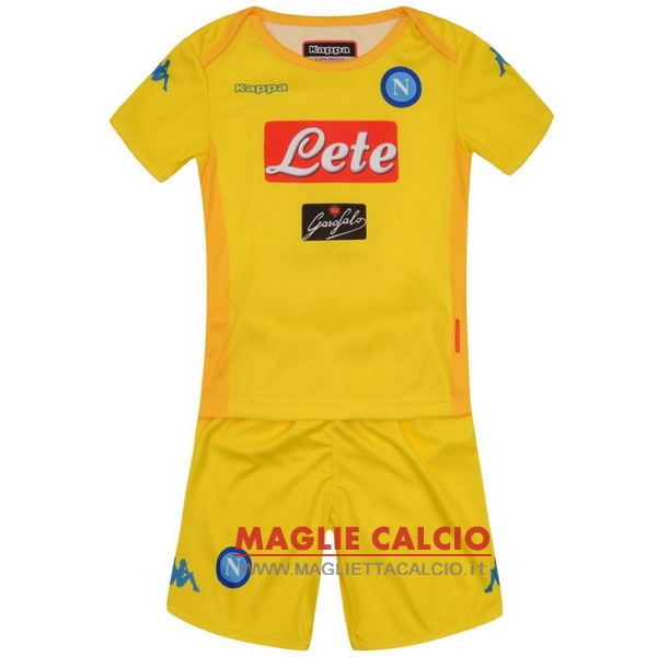 nuova seconda set completo magliette napoli bambino 2017-2018