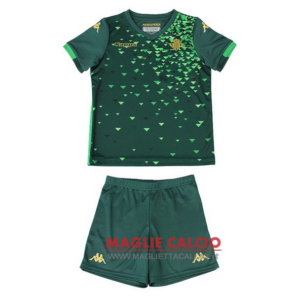 nuova seconda maglietta set completo real betis bambino 2018-2019