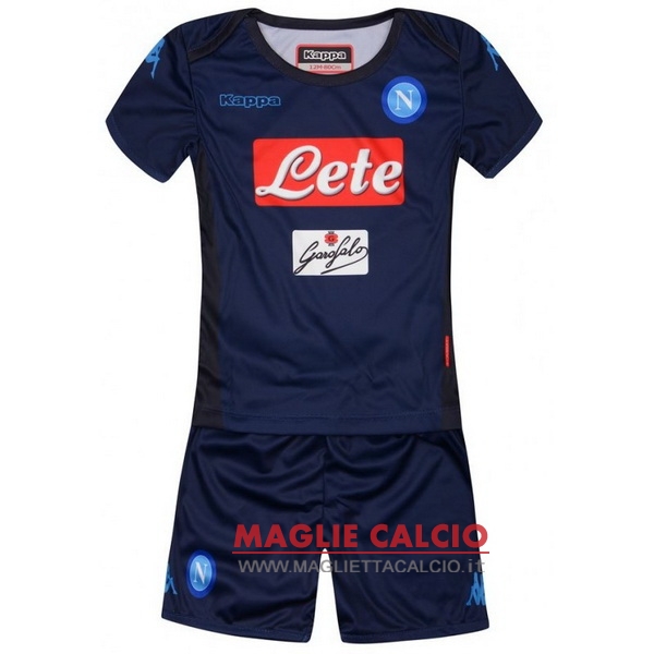 nuova terza set completo magliette napoli bambino 2017-2018