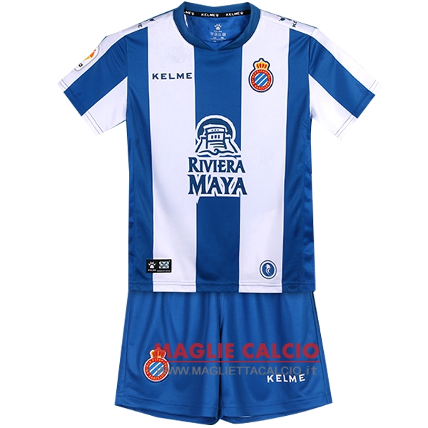 nuova prima magliette rcd espanol bambino 2018-2019