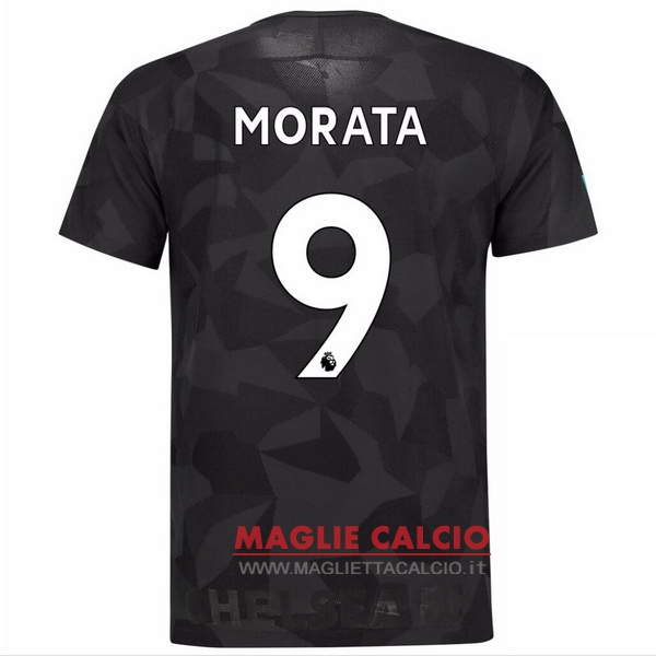 nuova maglietta chelsea 2017-2018 morata 9 terza