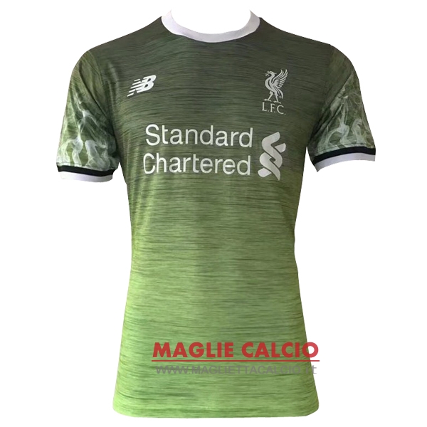 nuova magliette liverpool formazione 2017-2018 Verde