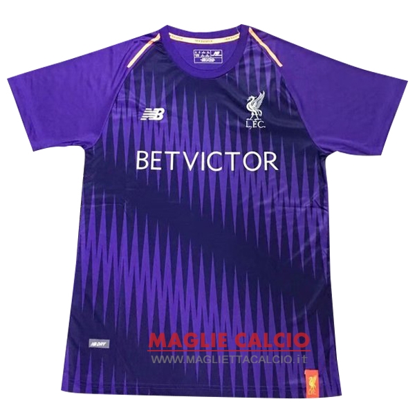 nuova magliette liverpool formazione 2018-2019 purpureo