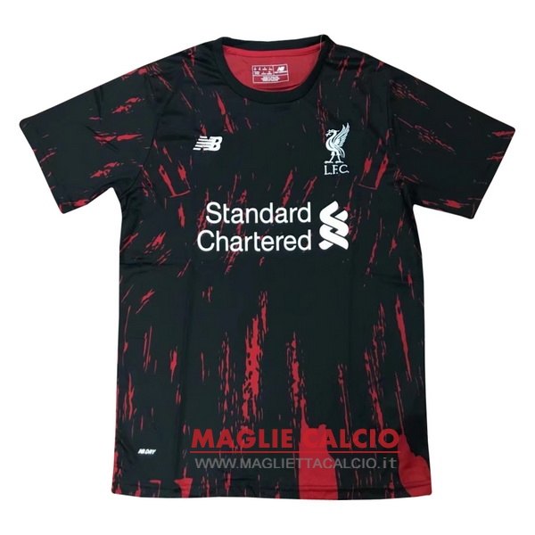 nuova magliette liverpool formazione 2019-2020 nero rosso