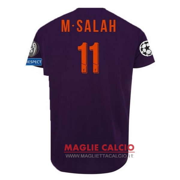 nuova maglietta liverpool 2018-2019 m.salah 11 seconda