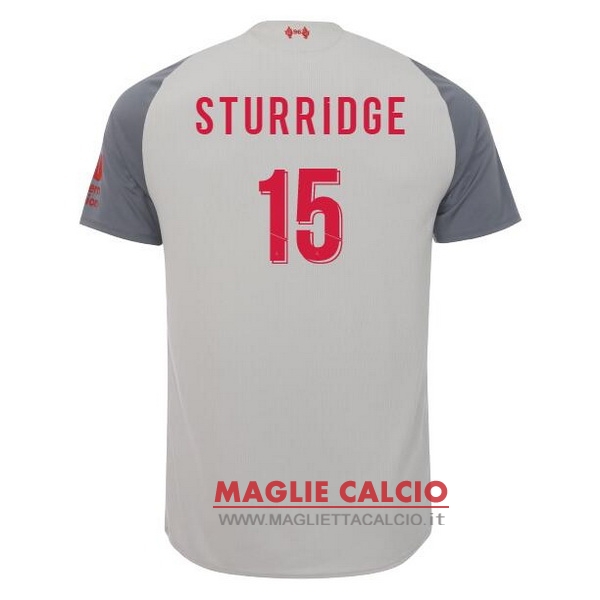 nuova maglietta liverpool 2018-2019 sturridge 15 terza