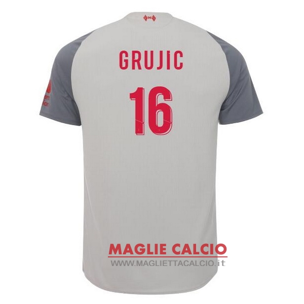 nuova maglietta liverpool 2018-2019 grujic 16 terza