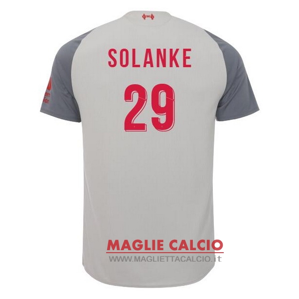 nuova maglietta liverpool 2018-2019 solanke 29 terza