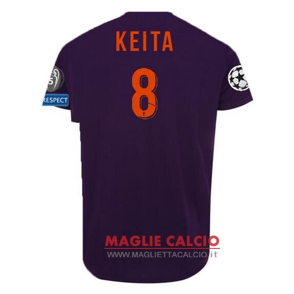 nuova maglietta liverpool 2018-2019 keita 8 seconda