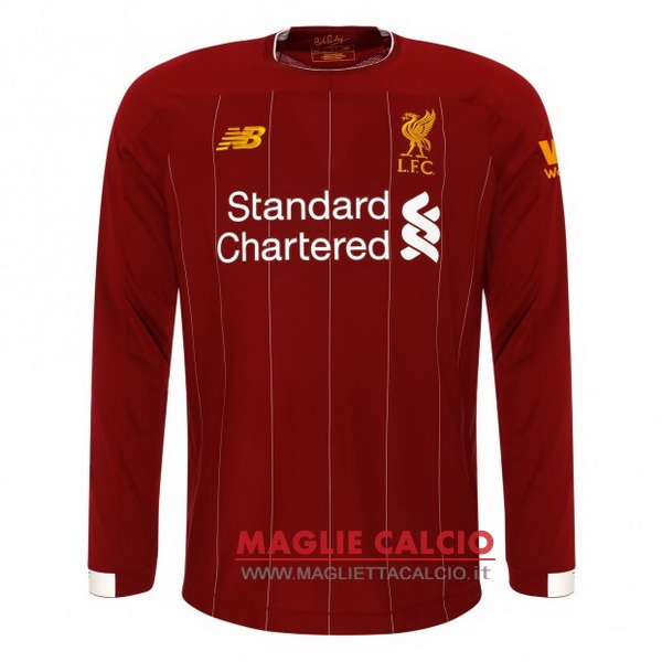 nuova prima divisione magliette manica lunga liverpool 2019-2020