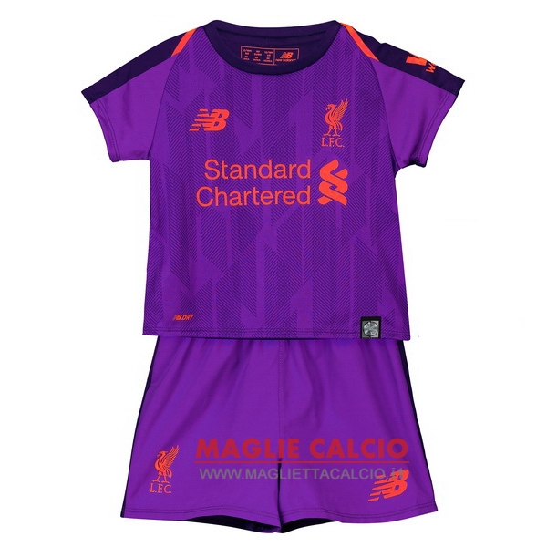 nuova seconda magliette liverpool bambino 2018-2019