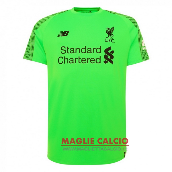 nuova seconda portiere divisione magliette liverpool 2018-2019