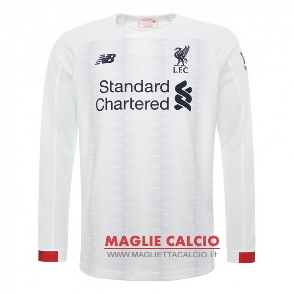 nuova seconda divisione magliette manica lunga liverpool 2019-2020