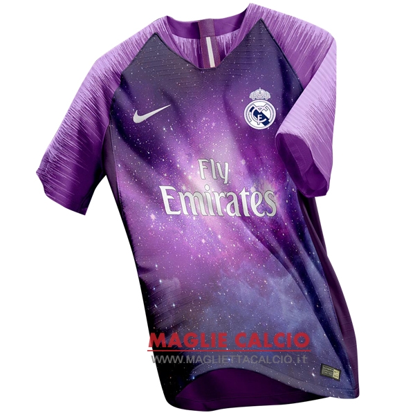 nuova magliette real madrid 2018-2019 purpureo