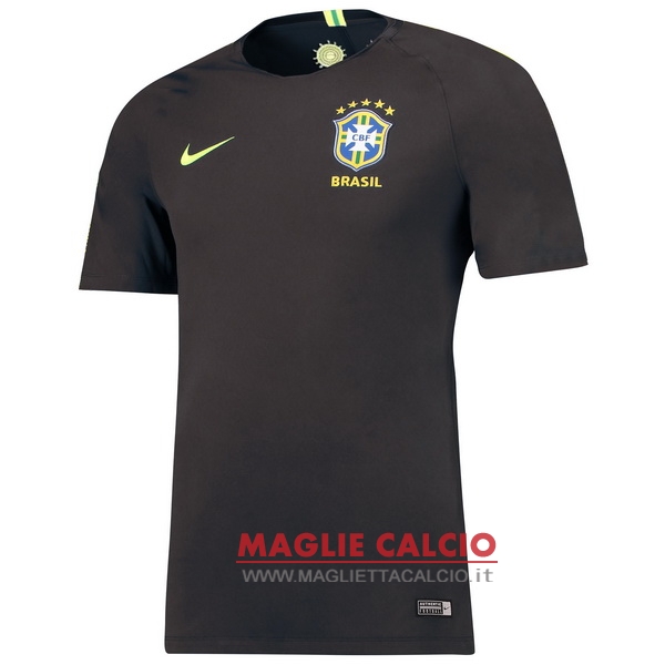 magliette portiere nazionale brasile 2018 nero