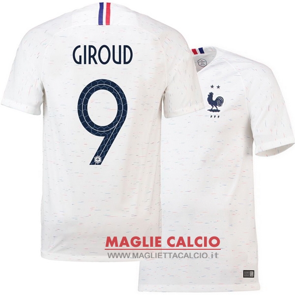 nuova championne du monde maglietta francia 2018 giroud 9 sconda