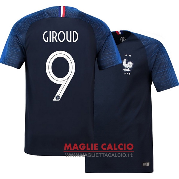 nuova championne du monde maglietta francia 2018 giroud 9 prima