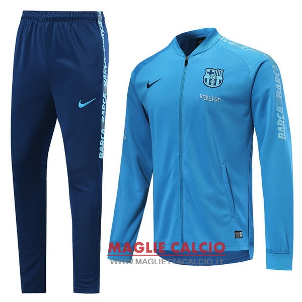 nuova barcelona set completo blu luce giacca 2019-2020