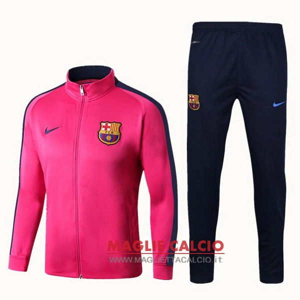 nuova barcelona insieme completo rosa giacca 2017-2018