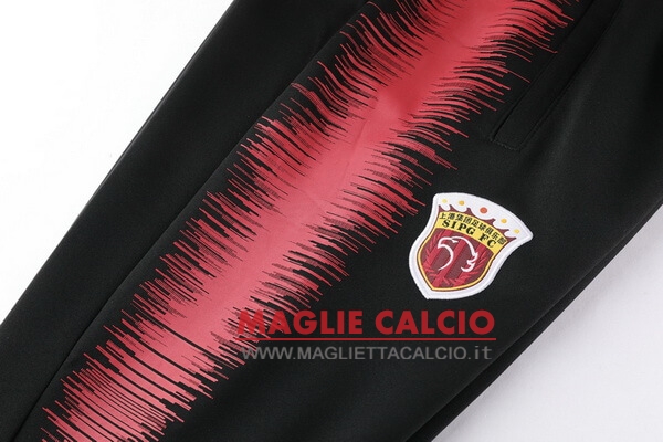 nuova sipg insieme completo rosso nero giacca 2019-2020
