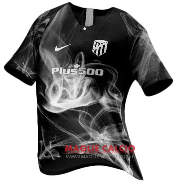 nuova ea sport divisione magliette atletico madrid 2018-2019 nero