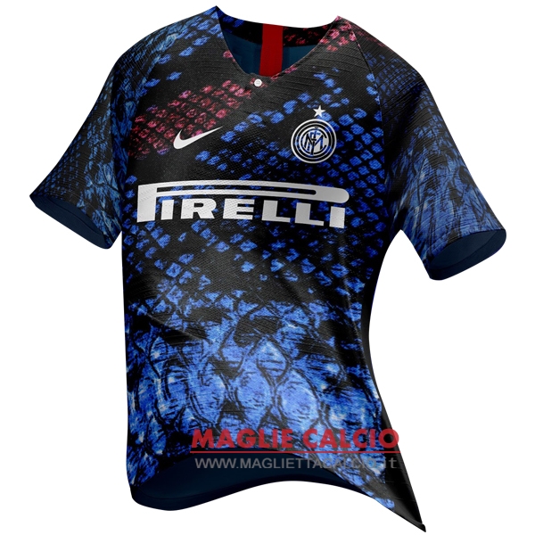 es sport divisione magliette inter milan 2018-2019 blu