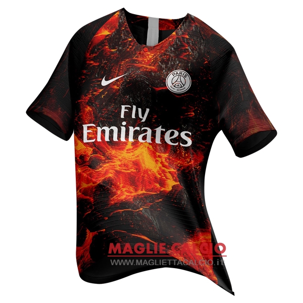 nuova ea sport divisione magliette paris saint germain 2018-2019 arancione