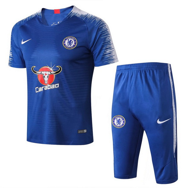 nuova formazione insieme completo divisione magliette chelsea 2018-2019 azul