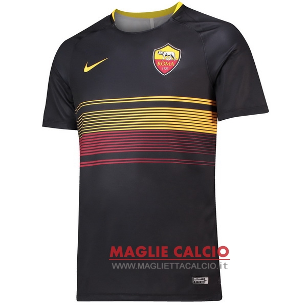 nuova magliette as roma formazione 2018-2019 nero