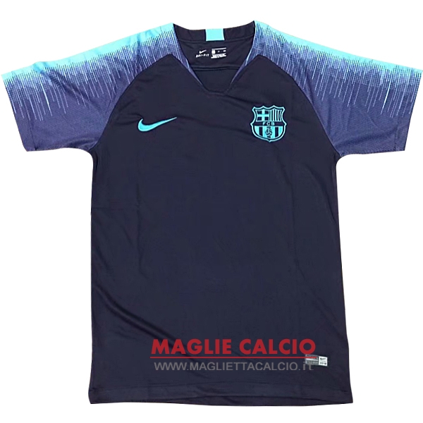 nuova magliette barcelona formazione 2018-2019 blu navy