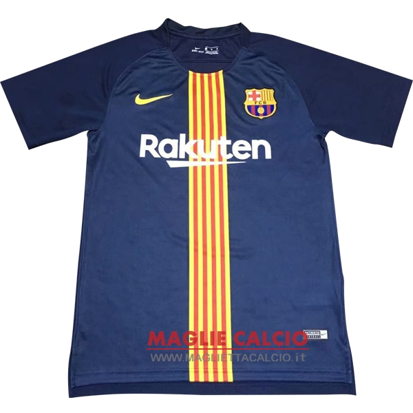 nuova magliette barcelona formazione 2018-2019 blu