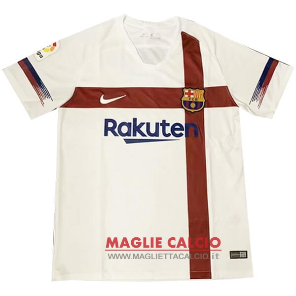 nuova magliette barcelona formazione 2019-2020 bianco rosso