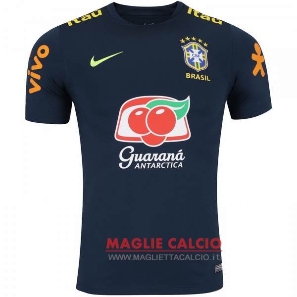nuova magliette brasile formazione 2018 blu navy