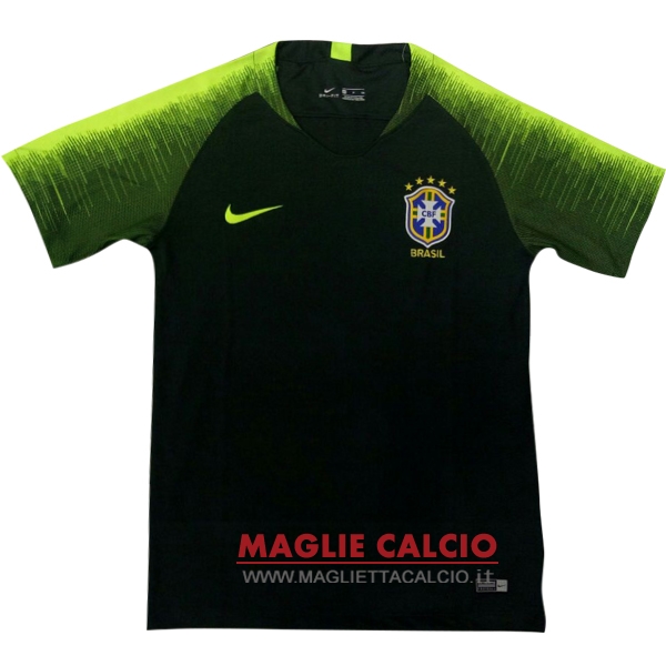 nuova magliette brasile formazione 2018 nero