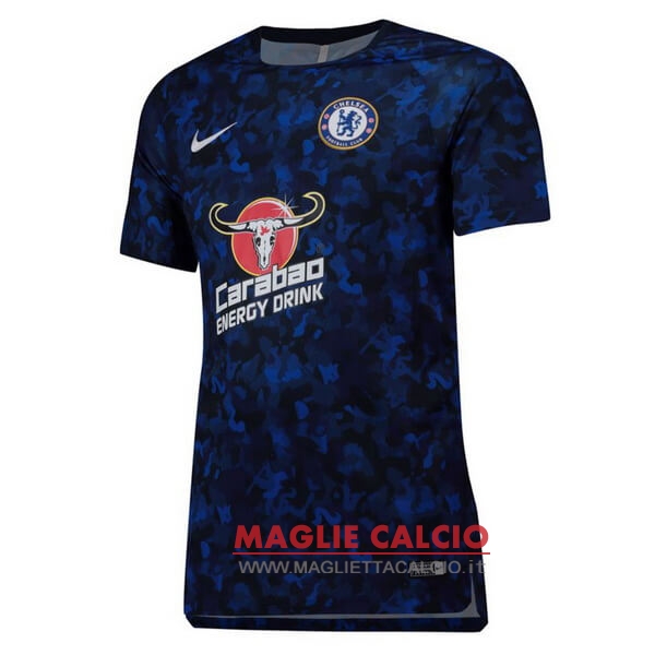 nuova magliette chelsea formazione 2019-2020 blu navy