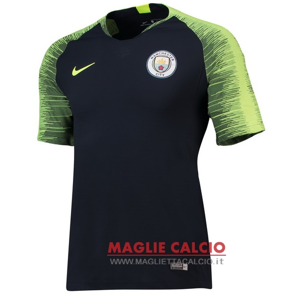 nuova magliette manchester city formazione 2018-2019 nero