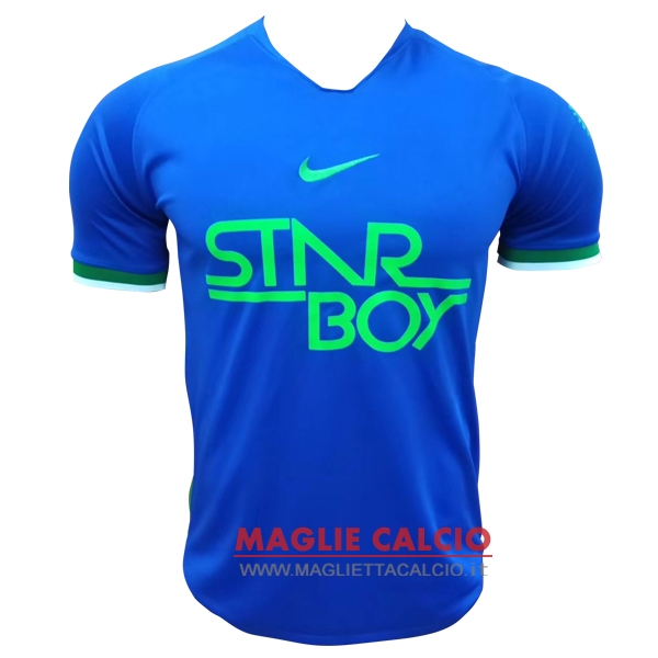 nuova formazione divisione magliette nigeria 2018 blu