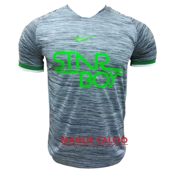nuova formazione divisione magliette nigeria 2018 grigio